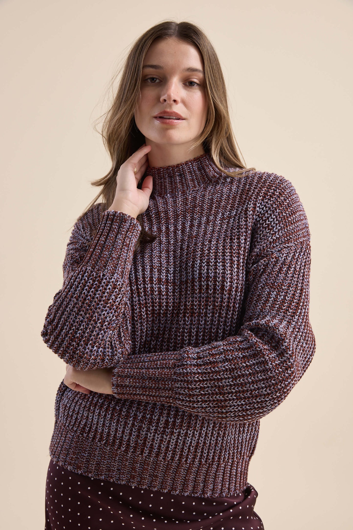Phoebe Funnel Neck Sweater