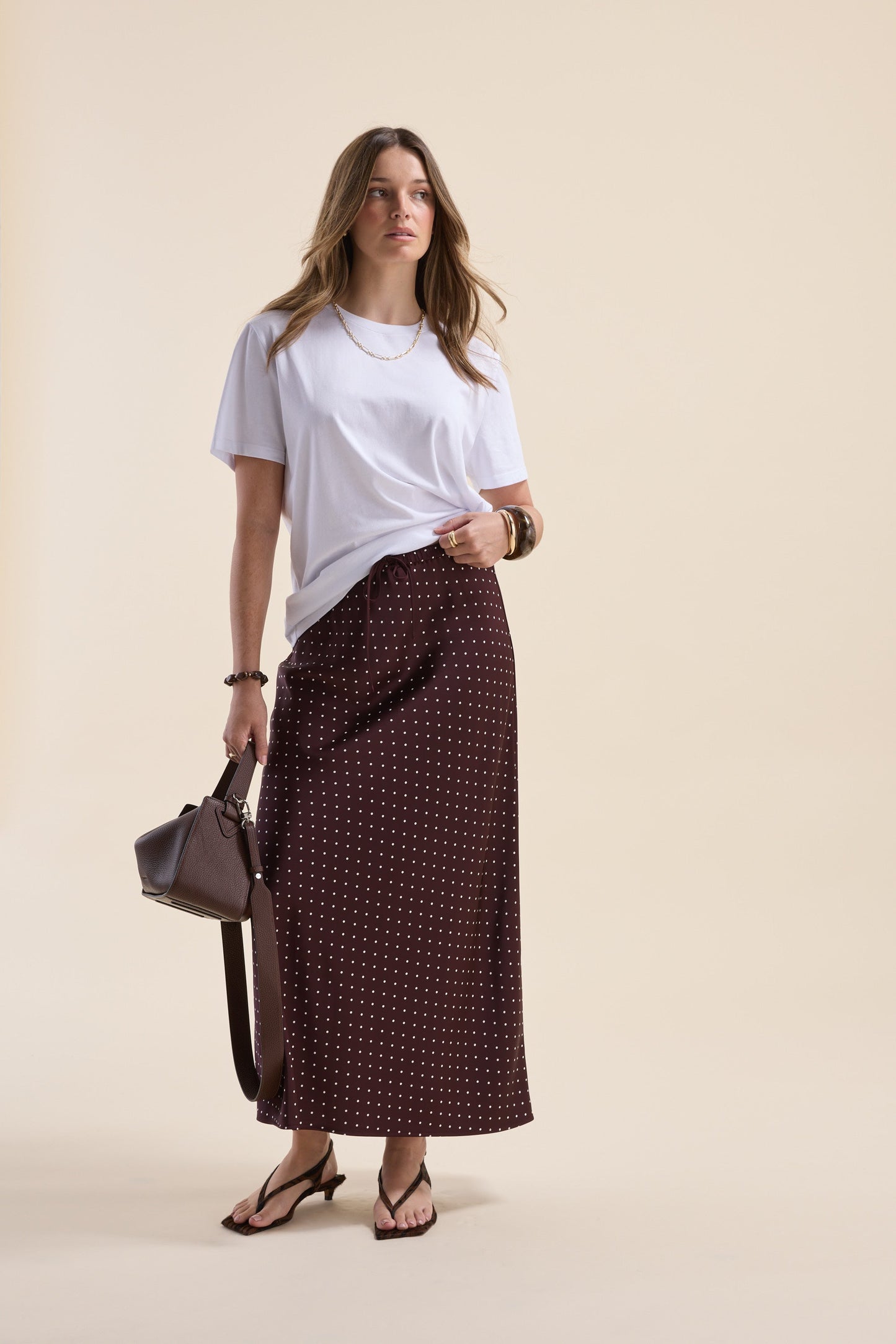 Kinsley Bias Cut Skirt