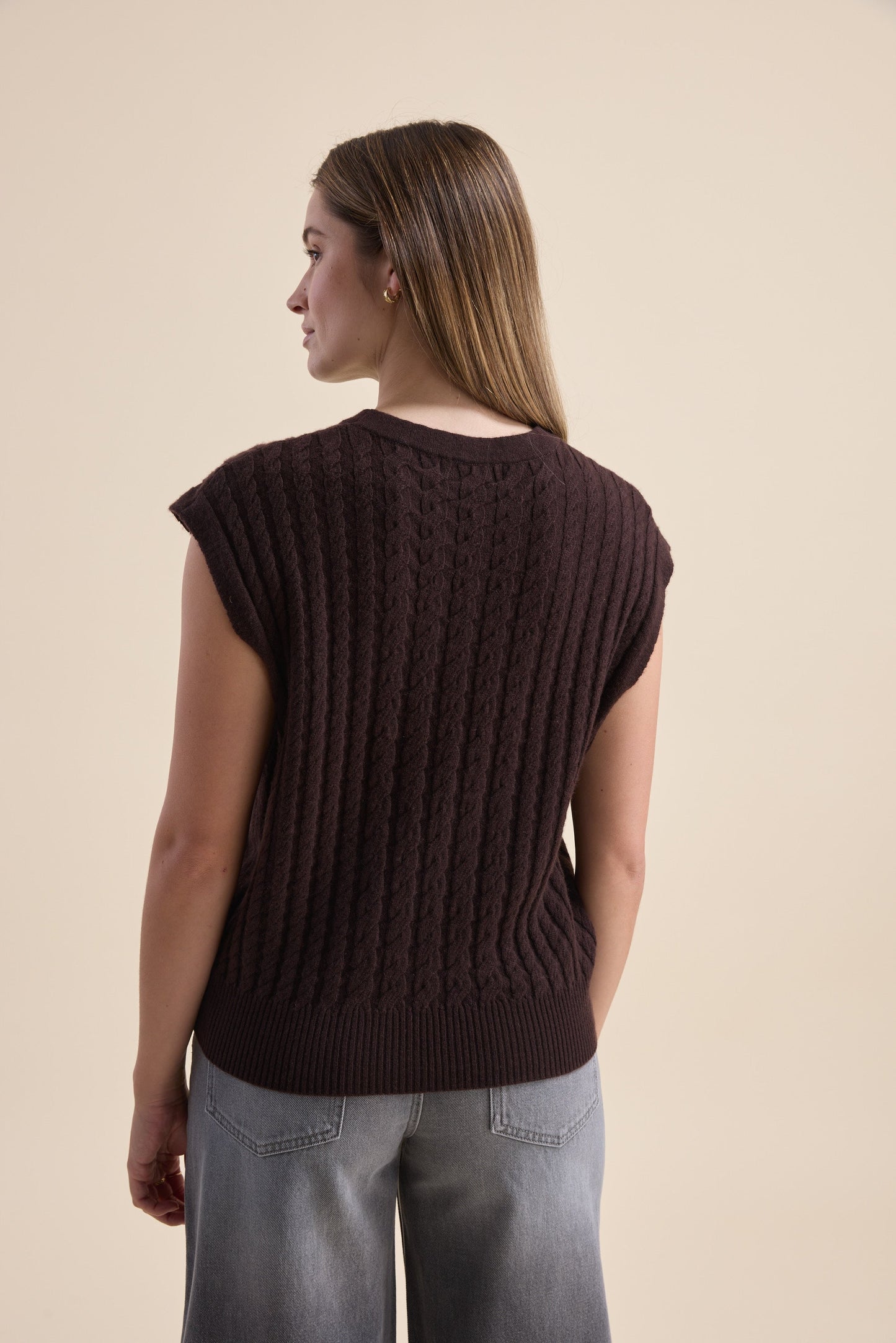 Elementary Cashmere Blend Vest