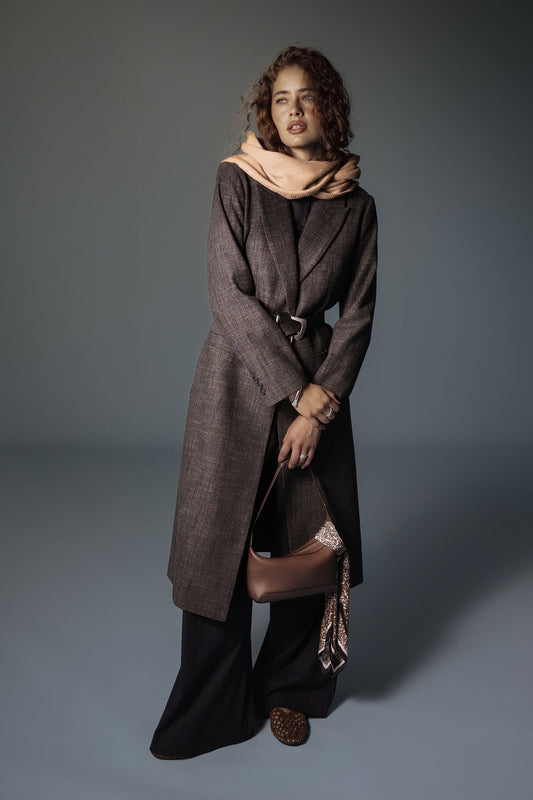 The Wool Blend Blazer Coat