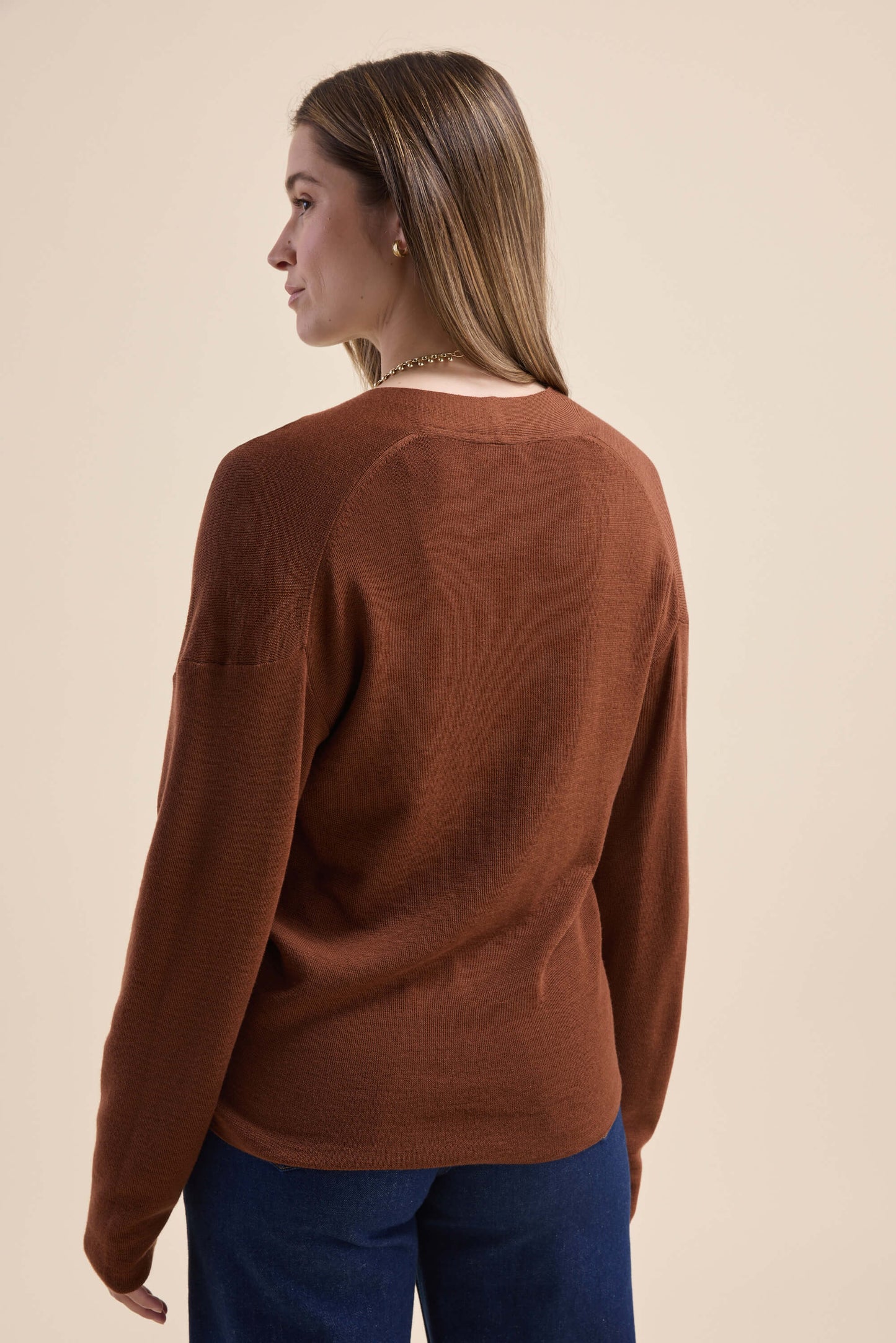 The ZQ Merino Relaxed V Neck Sweater