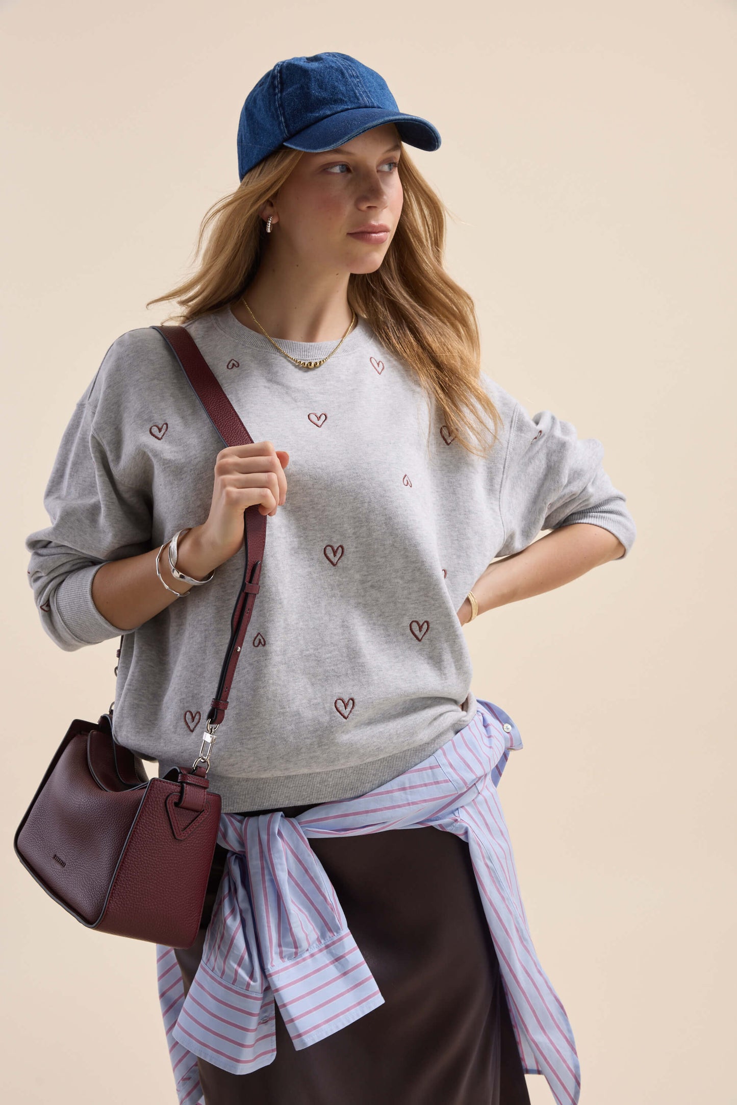 Poppy Boyfriend Sweatshirt
