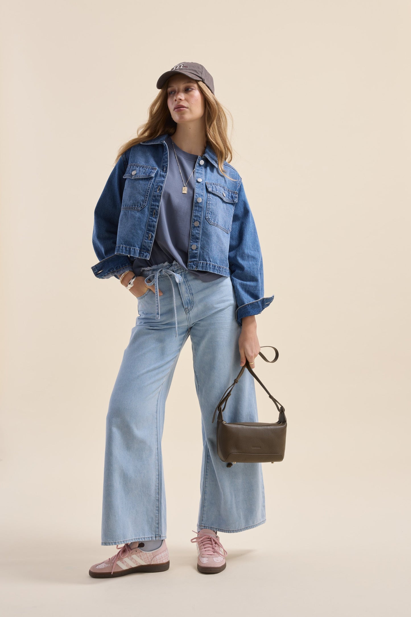 Olive Boxy Tee