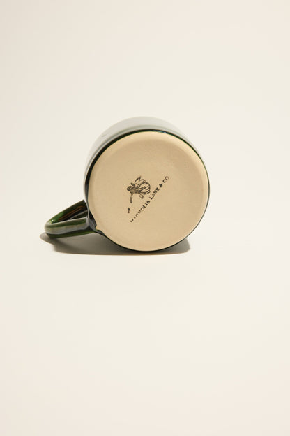Magnolia Lane Emerald Mug