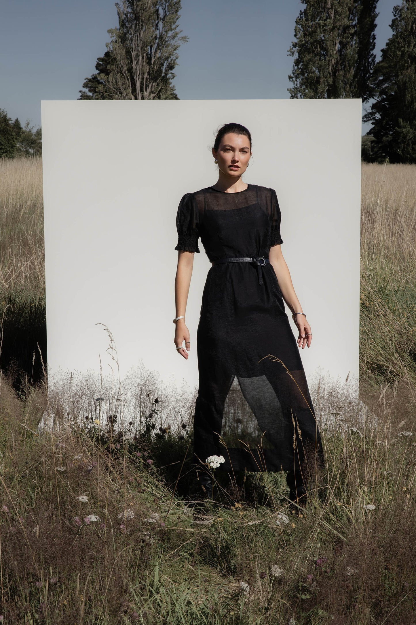 The Sheer Layering Dress