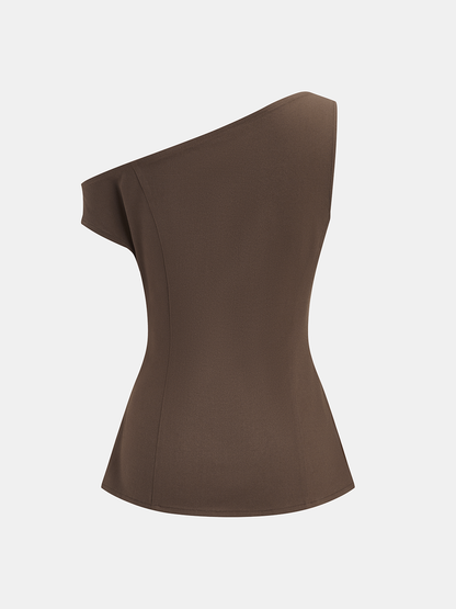 Off Shoulder Ruched Top
