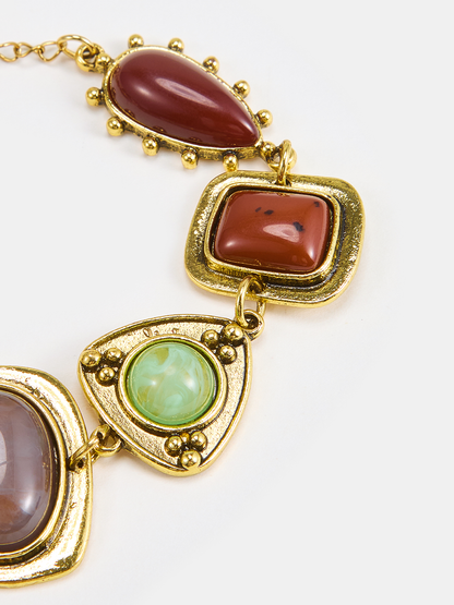 Vintage Statement Gemstone Bracelet