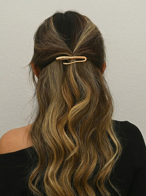 Minimalist Metal Hair Clip