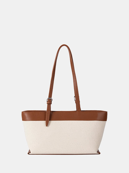 Adjustable Strap Canvas Tote Bag