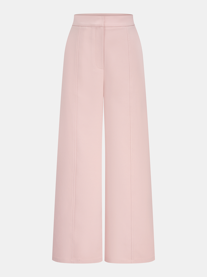 Halter Neck Vest & Wide Leg Pants Set