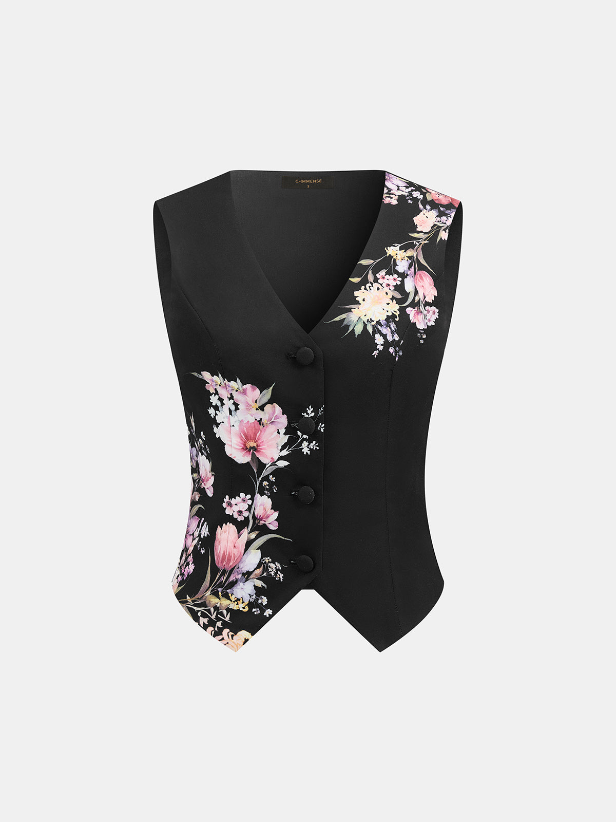 Floral Print Two Piece Shorts Set