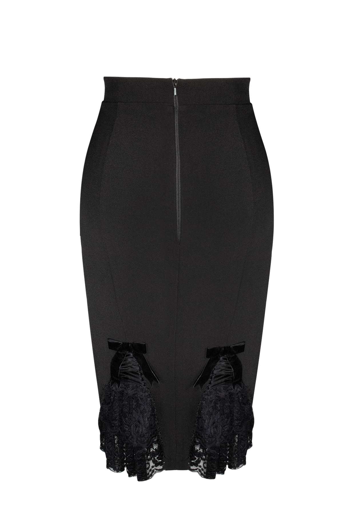 D'Amour Lace Up Wiggle Skirt