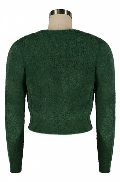 Powder Puff Cardigan (Green)