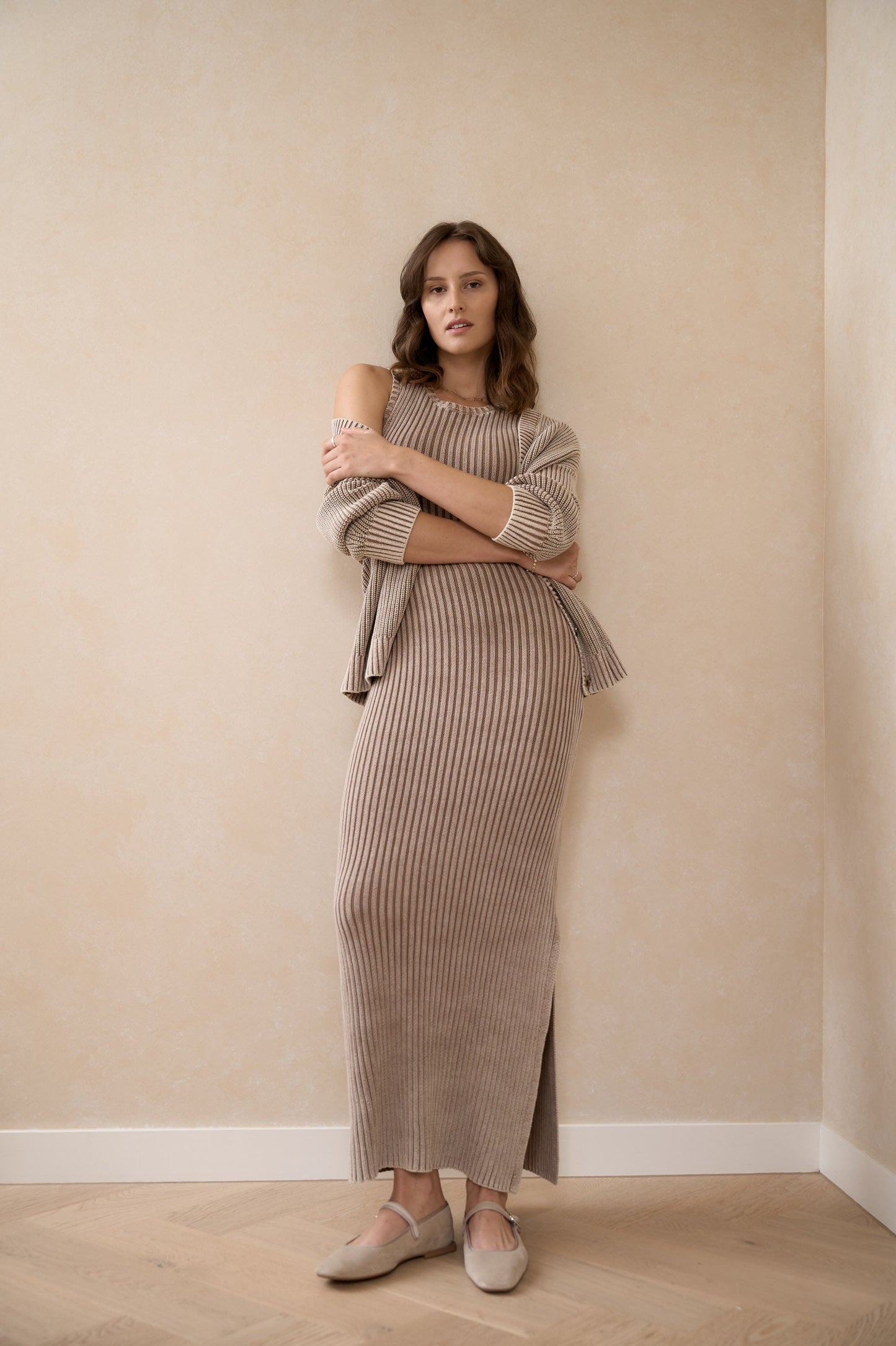 Elementary Rib Knit Dress