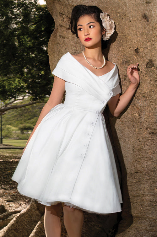 D'Amour L'Avenue Dress (White)