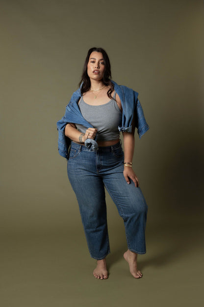 Borrowed From The Boys Jeans