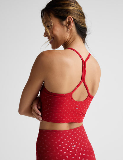 SoftShine Slim Racerback High Cropped Tank