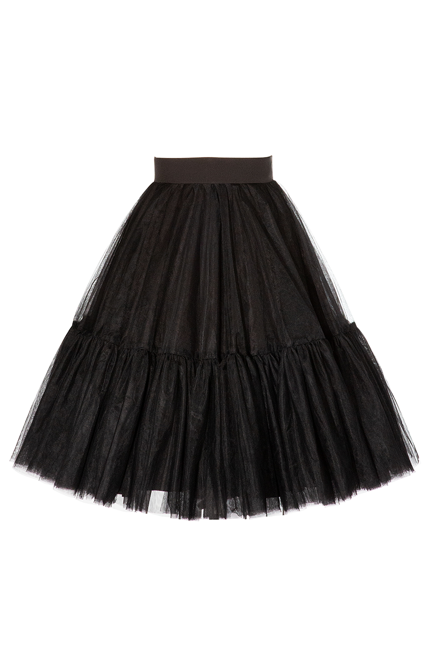 Anarchy Tulle Skirt (Black)