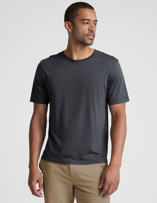 Merino Wool Men's Short Sleeve Crew