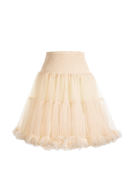 Vintage Classic Follies Petticoat (Latte)