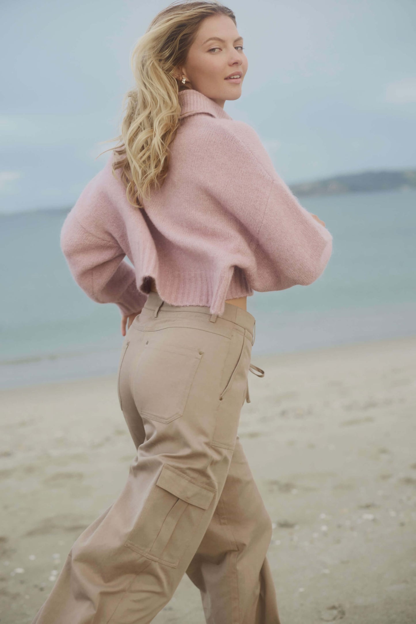 Kate Luxe Whisper Roll Neck Sweater