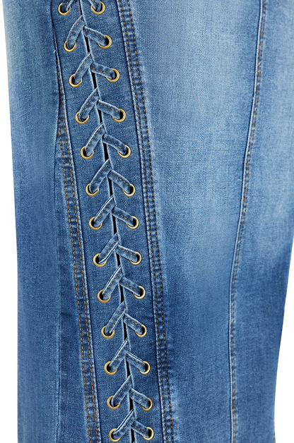Madison Wiggle Skirt (Denim)