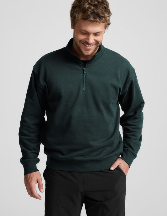 LuxeFleece™ Men's Half Zip Pullover
