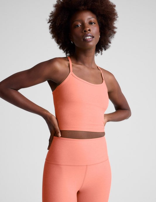 Spacedye™ Slim Racerback Cropped Tank