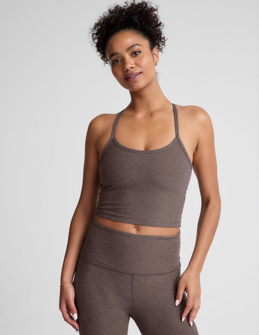 Spacedye™ Slim Racerback Cropped Tank