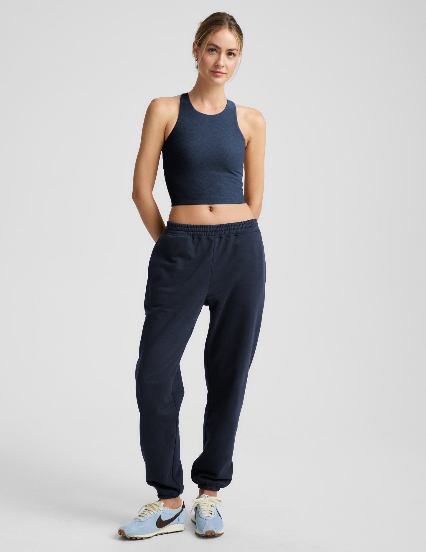 Spacedye™ High Neck Cropped Tank