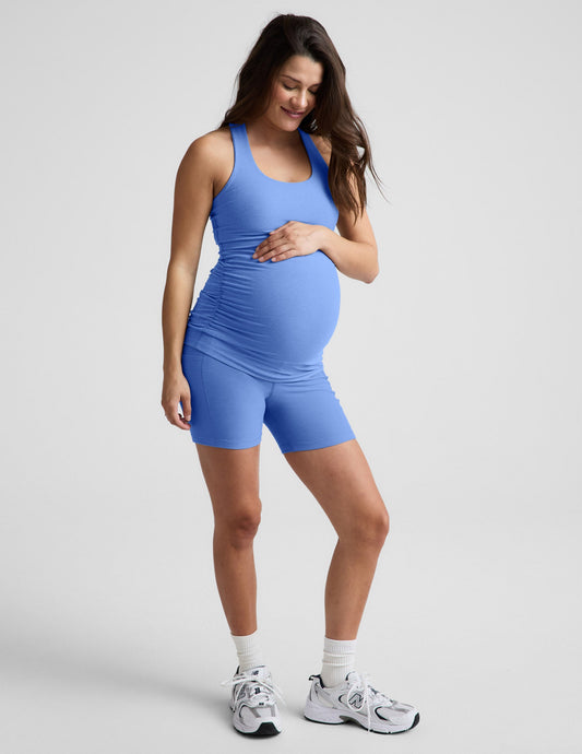 Spacedye™ Keep Pace 5" Maternity Pocket Biker Short