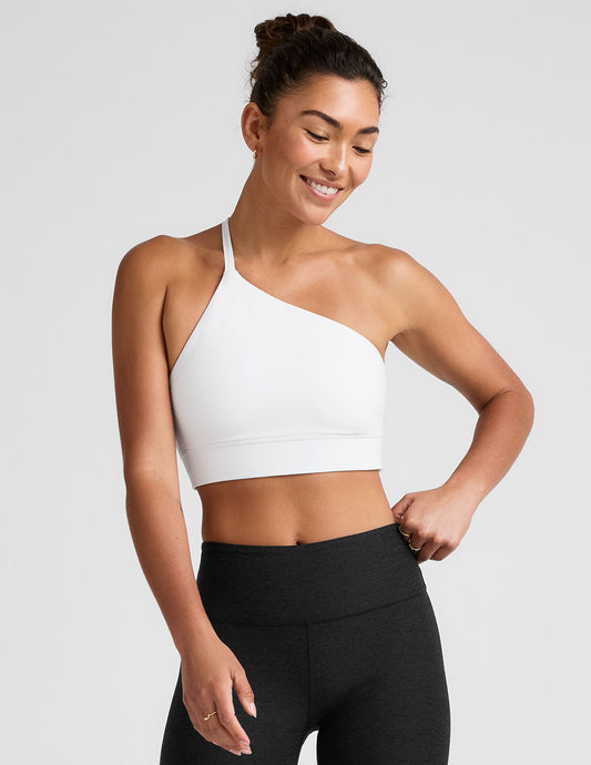 Spacedye™ One Shoulder Long Line Bra