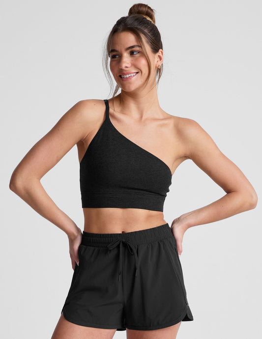 Spacedye™ One Shoulder Long Line Bra