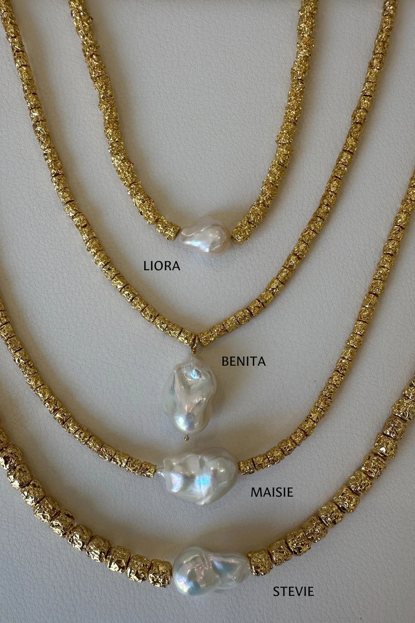 Stevie Necklace - 24K Gold Plated