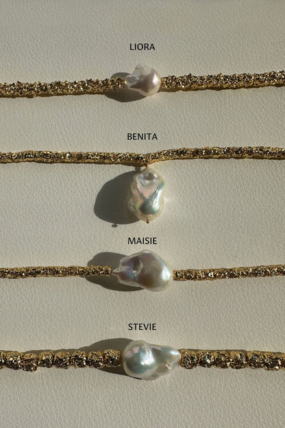 Stevie Necklace - 24K Gold Plated