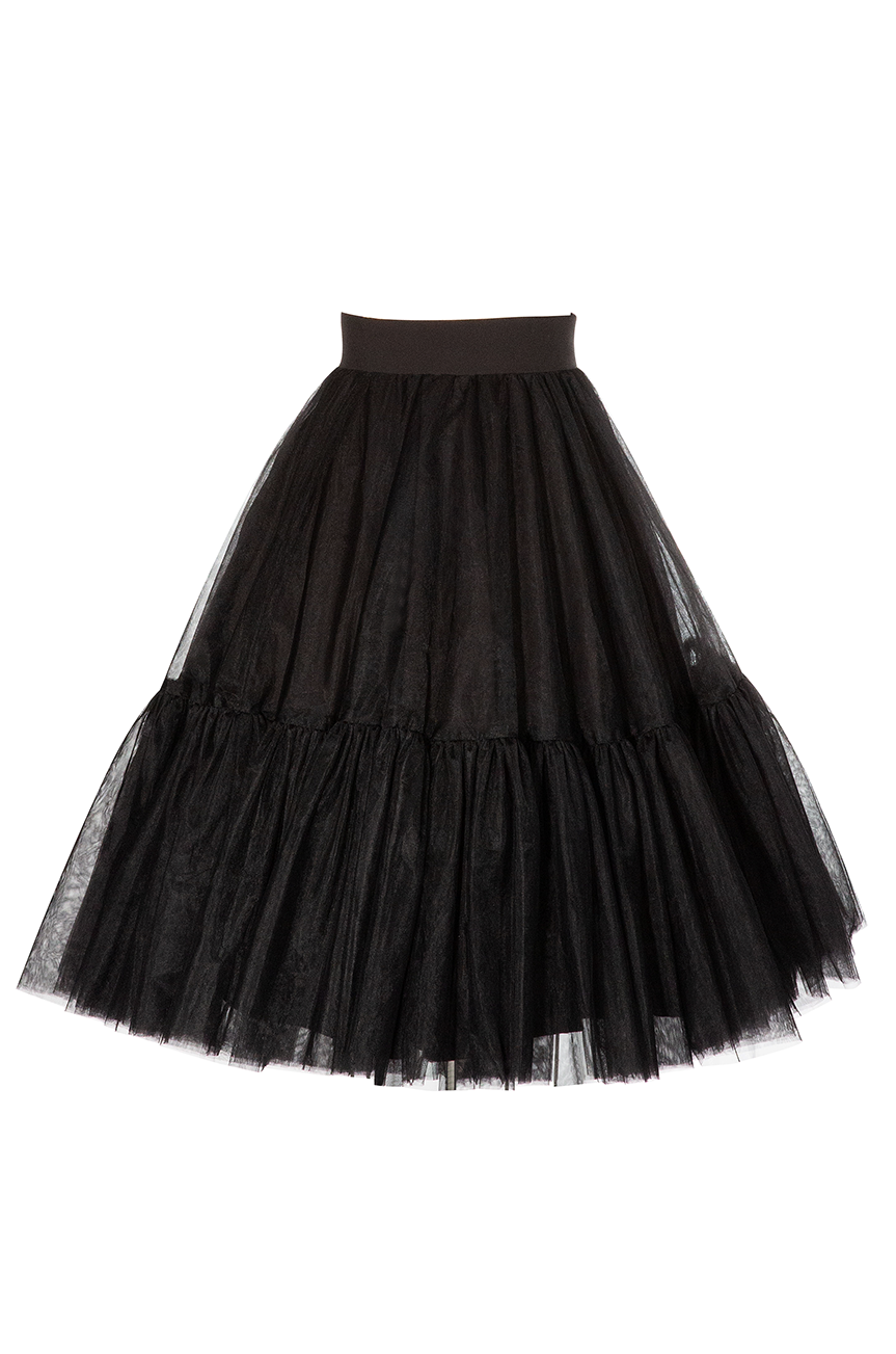 Anarchy Tulle Skirt (Black)