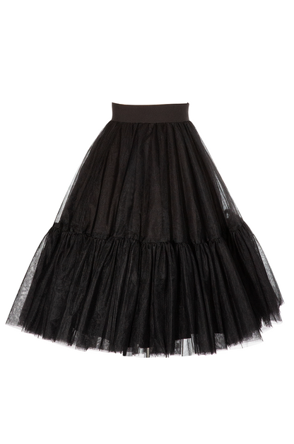 Anarchy Tulle Skirt (Black)