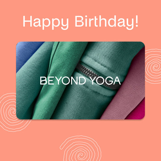 Beyond Yoga Digital Gift Card - Happy Birthday