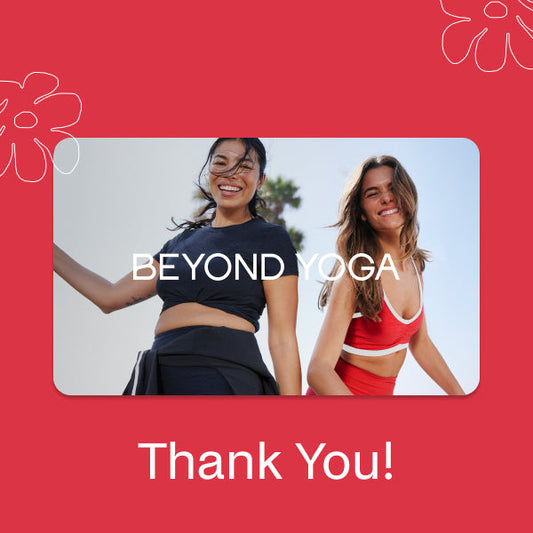Beyond Yoga Digital Gift Card - Thank You