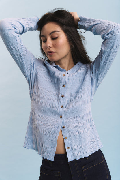 Tahlia Shirred Detail Shirt