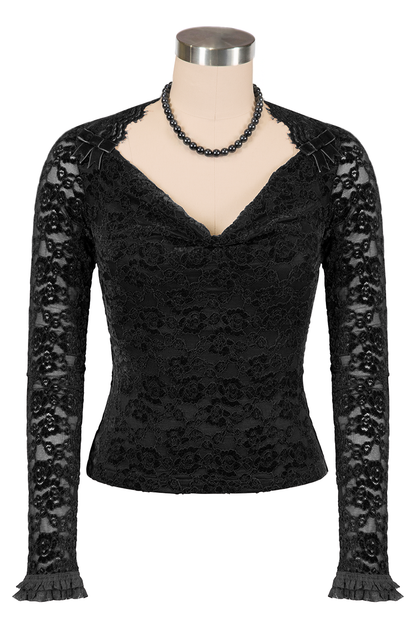 D'Amour Claudette Top (Black)