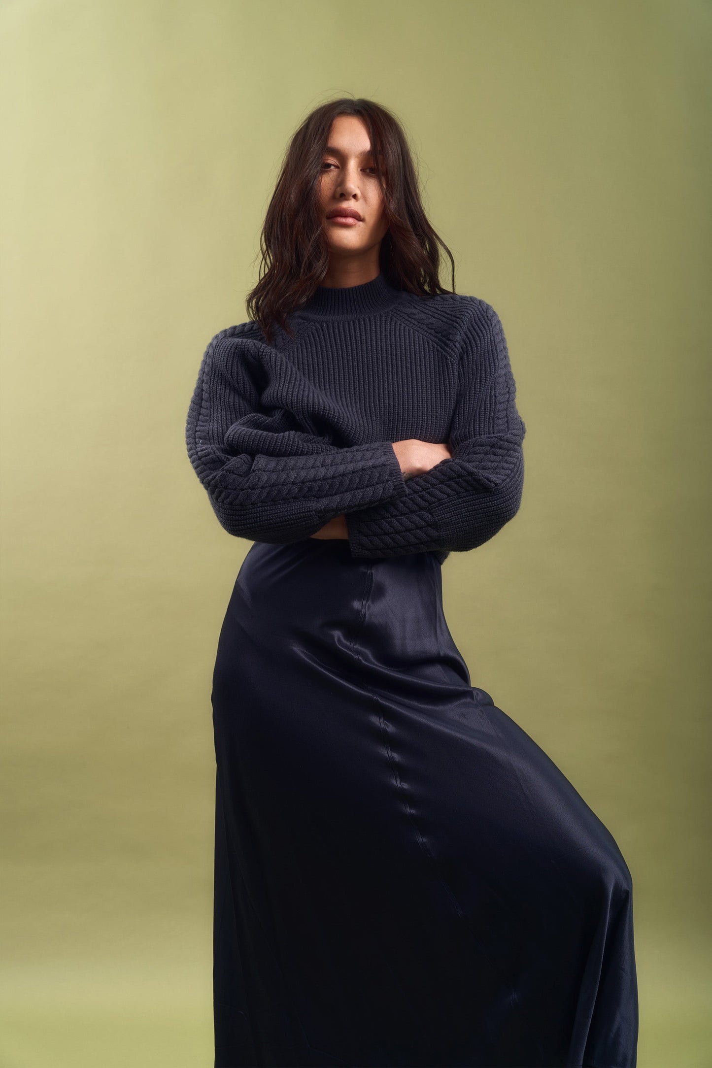 Sophia Chunky Knit Sweater
