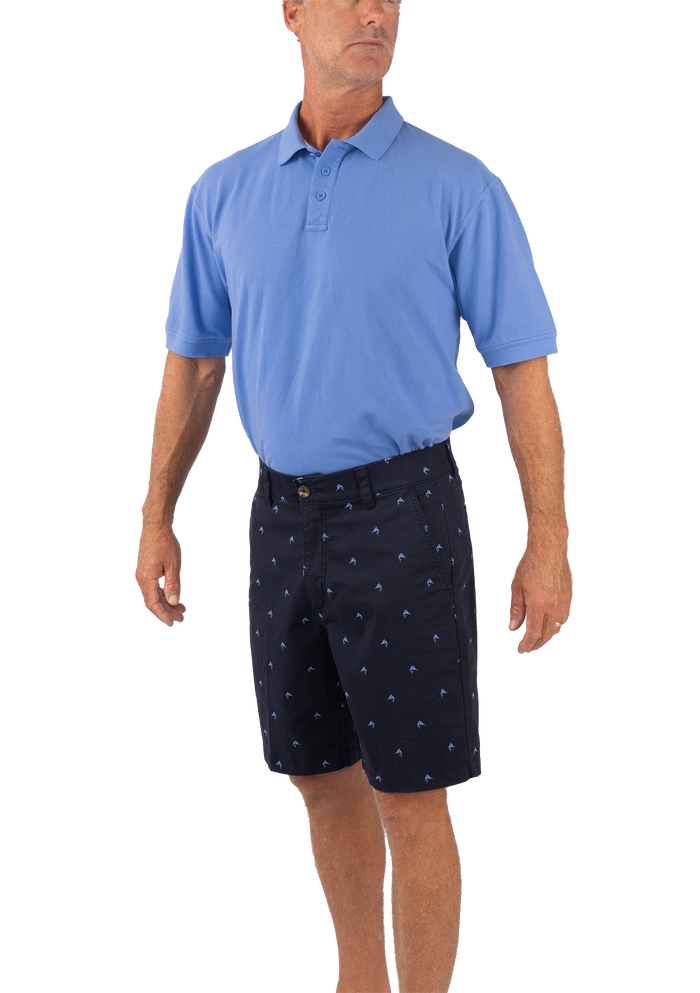 Navy Casual Short