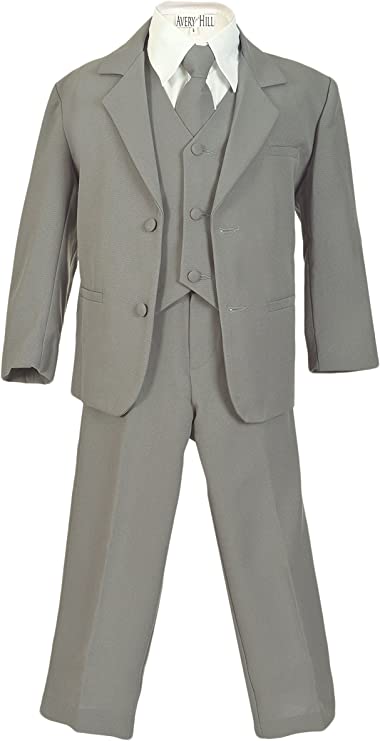 Boys formal tuxedo with tie (5 pcs)