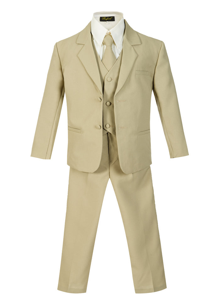 Boys formal tuxedo with tie (5 pcs)