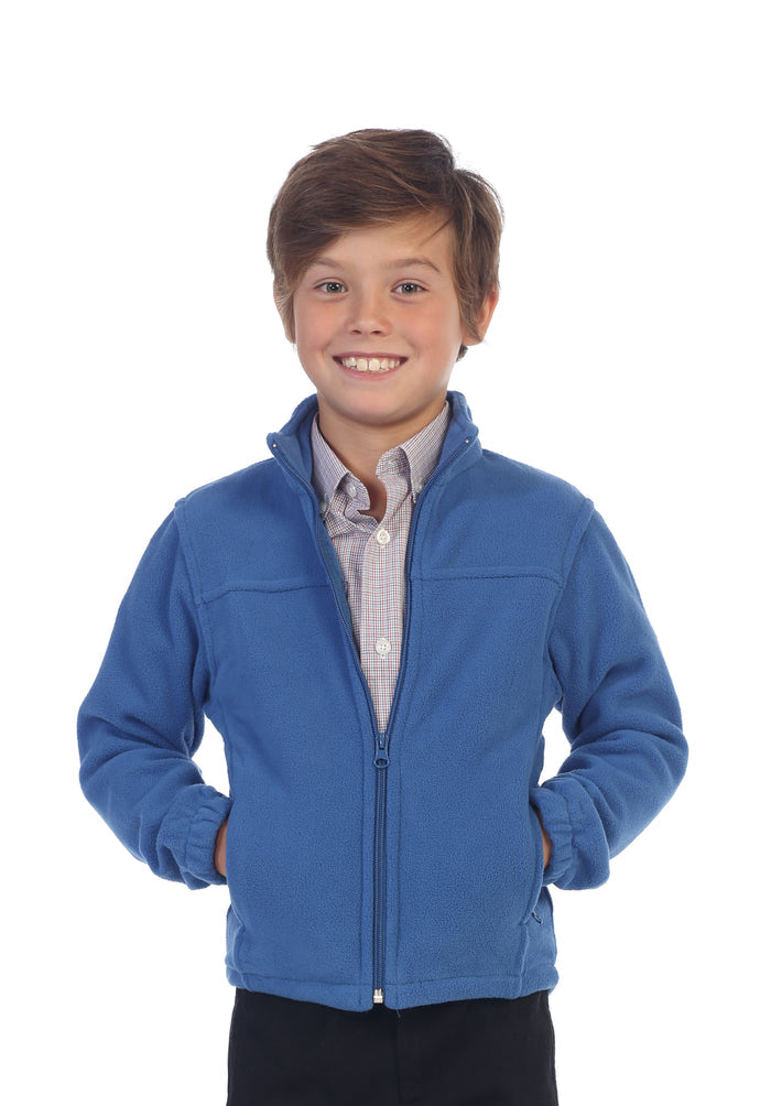 Boy's Full Zip Polar Fleece Jacket