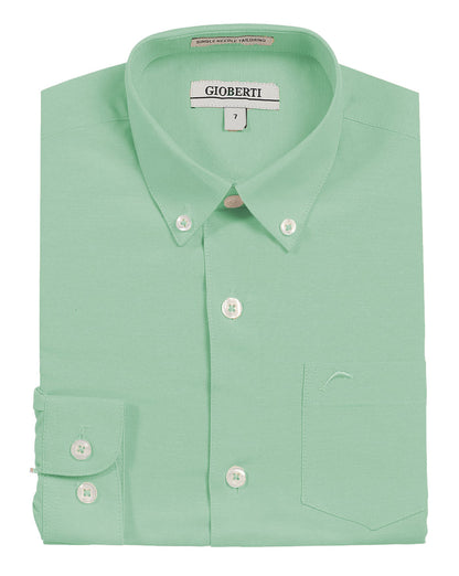 Boy's Oxford Long Sleeve Dress Shirt