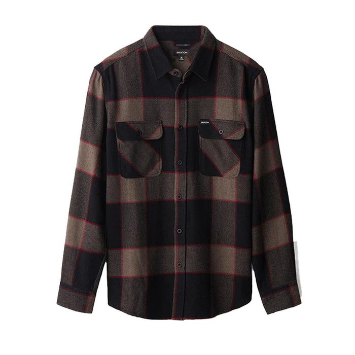 Camisa Men Bowerly Flannel Heather Grey Charcoal