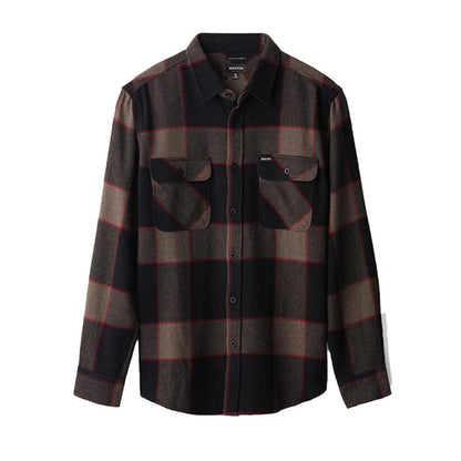 Camisa Men Bowerly Flannel Heather Grey Charcoal