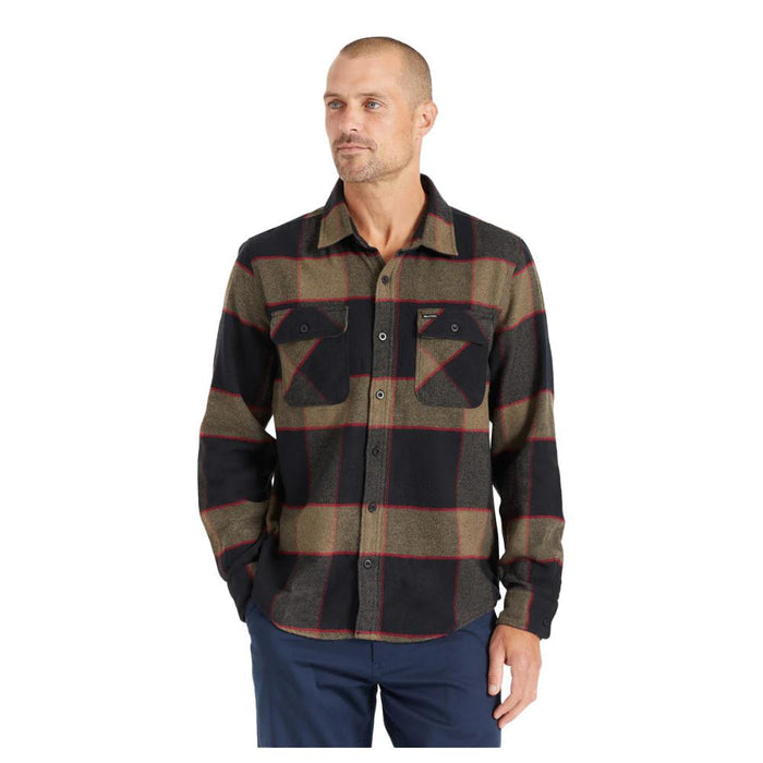 Camisa Men Bowerly Flannel Heather Grey Charcoal
